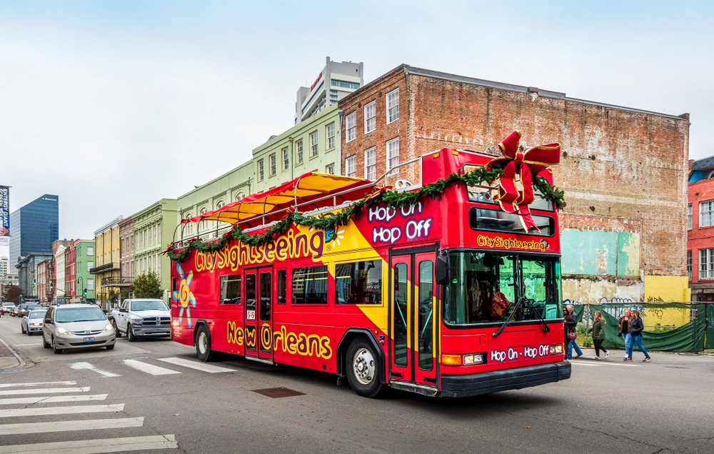 New,Orleans,,Usa,-,Dec,17,,2017:,A,Classic,Double-decker